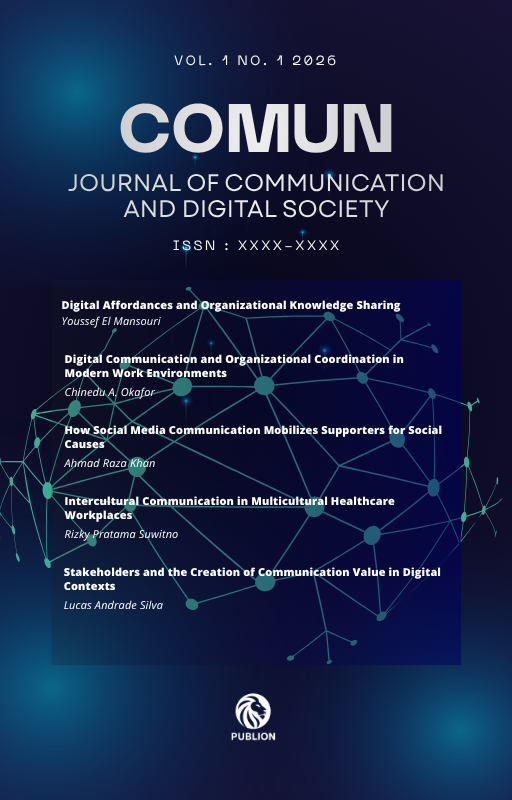 					View Vol. 1 No. 1 (2026): Comun: Journal of Communication and Digital Society
				